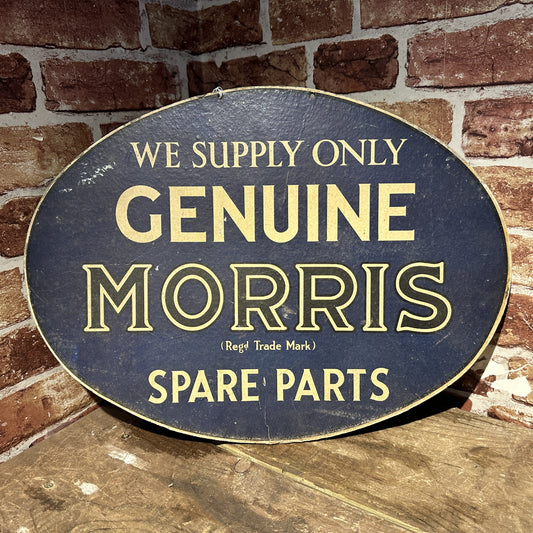 MORRIS HARDBOARD SIGN #6072 image 0