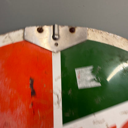 CASTROL DOUBLE SIDED TIN SIGN - #9228