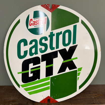 CASTROL DOUBLE SIDED SPINNING SIGN - #9217