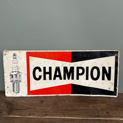 CHAMPION SPARK PLUGS TIN SIGN  - #9212