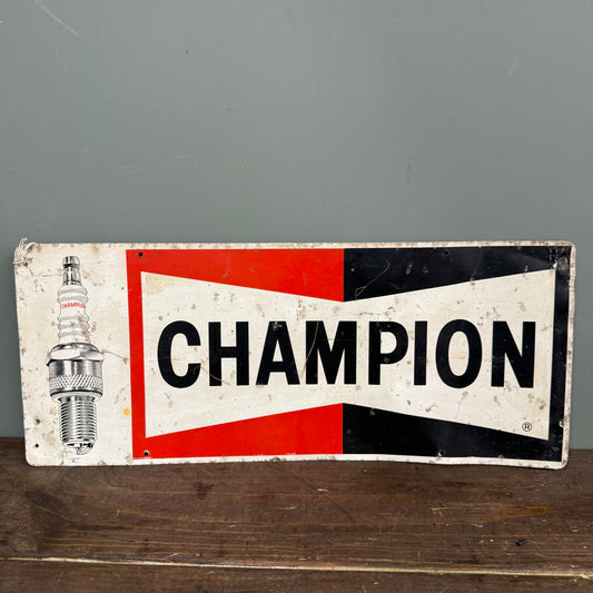 CHAMPION SPARK PLUGS TIN SIGN  - #9212