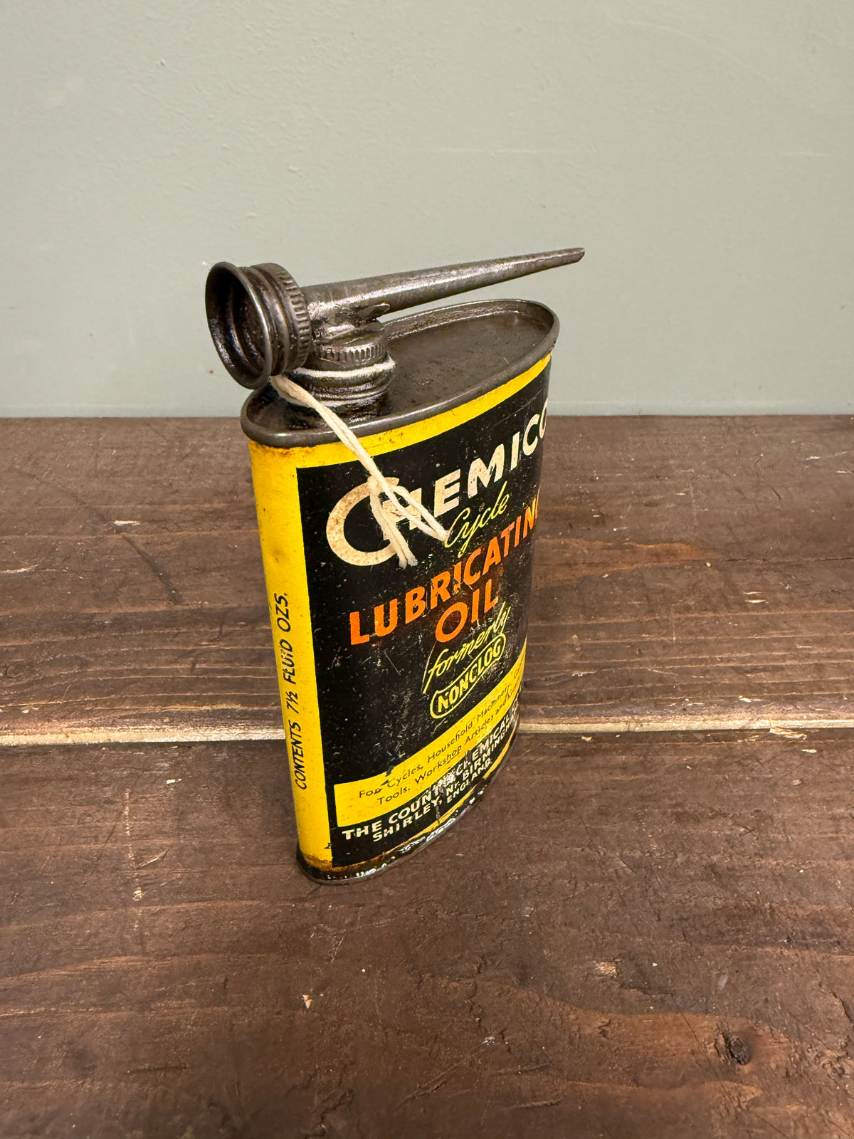 CHEMICO CYCLE OIL TIN #9267