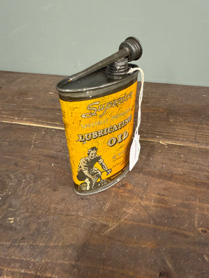 SUPERIOR CYCLE OIL TIN #9270