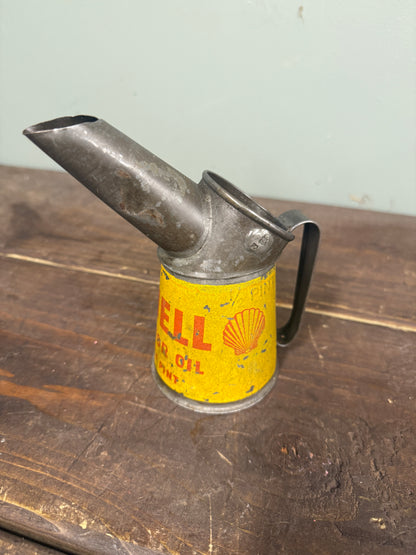 SHELL HALF PINT OIL POURER #9275
