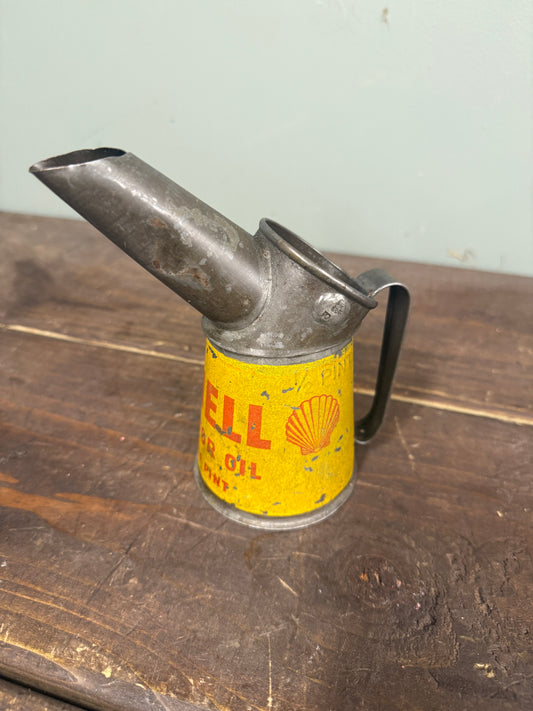 SHELL HALF PINT OIL POURER #9275