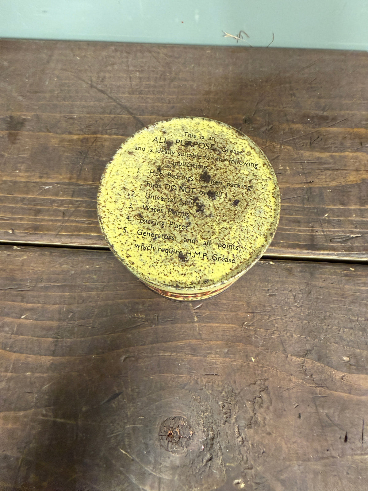 FILTRATE GREASE TIN #9308