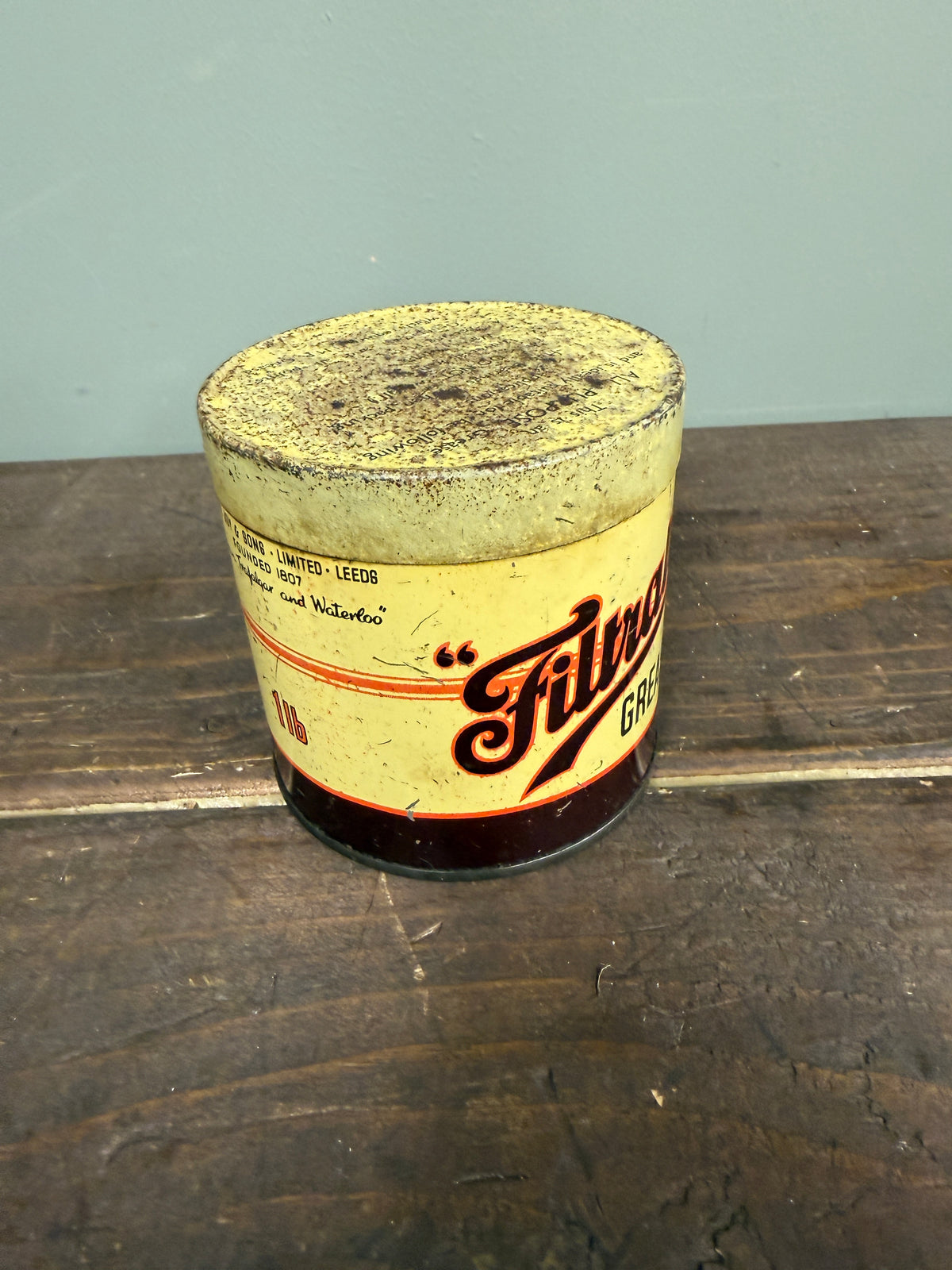 FILTRATE GREASE TIN #9308