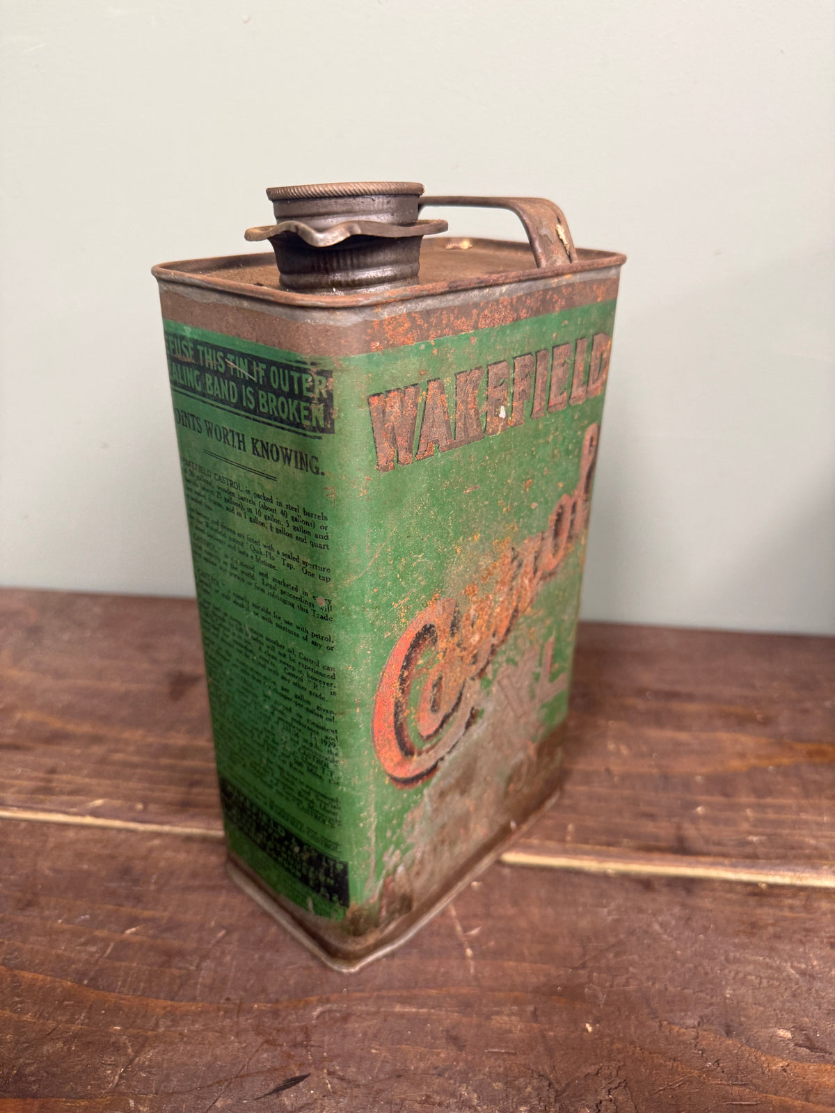 CASTROL PETROL CAN #9320