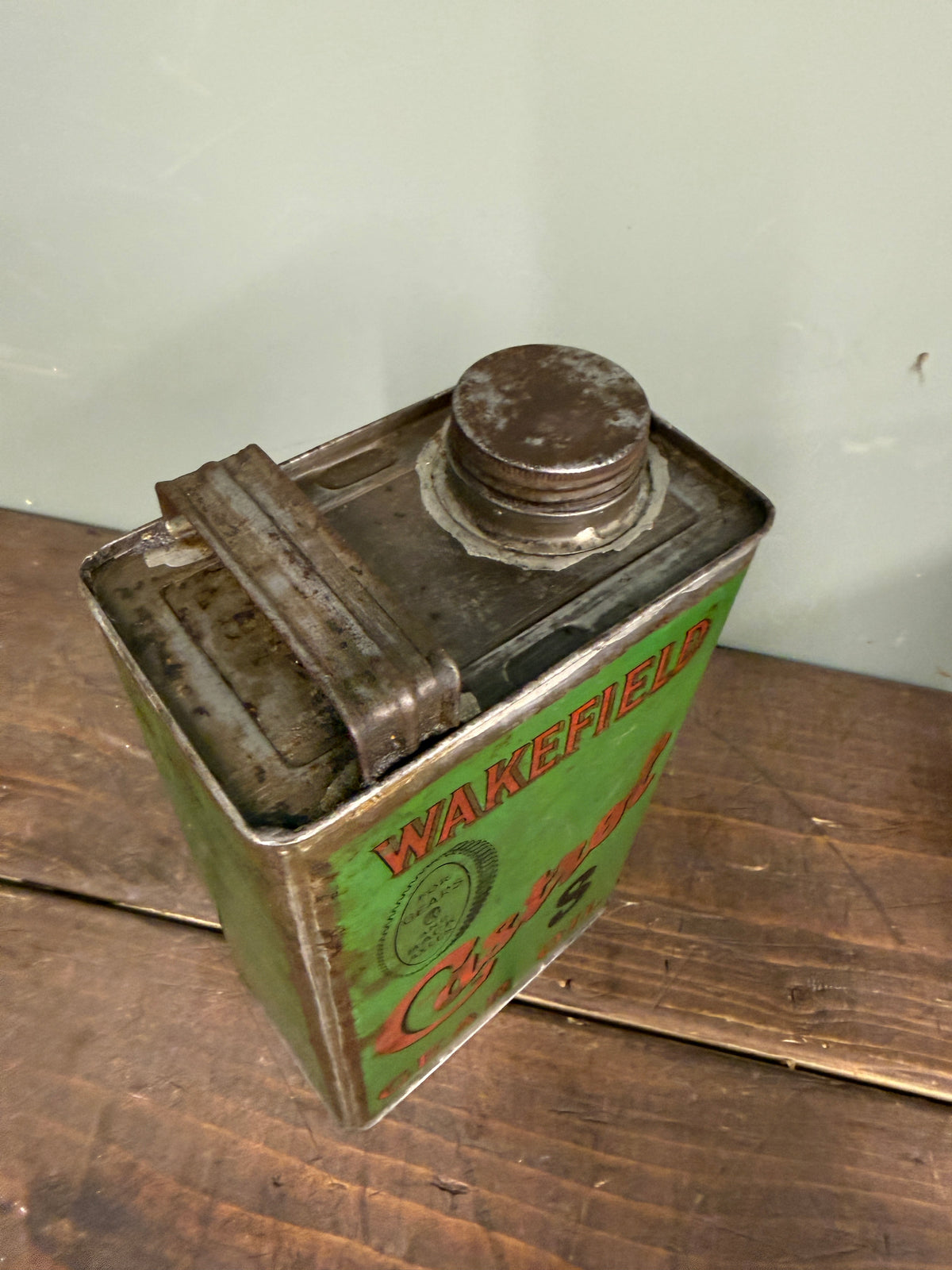 CASTROL S PETROL CAN #9324