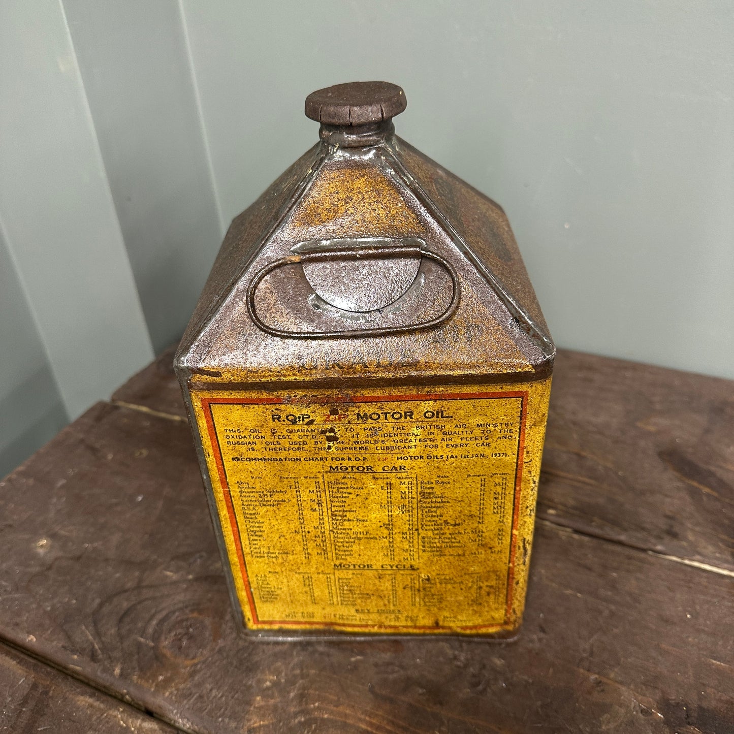ROP 1 GALLON PYRAMID OIL CAN - #9005
