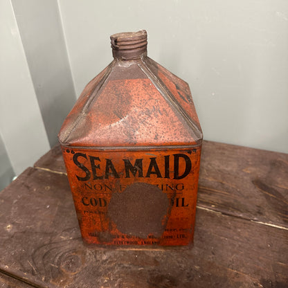 SEA MAID 1  GALLON PYRAMID OIL CAN - #9007
