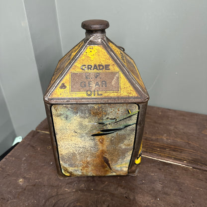 GAMAGES 1   GALLON PYRAMID OIL CAN - #9009