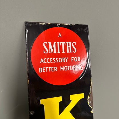 KLG ENAMEL SIGN - #9018