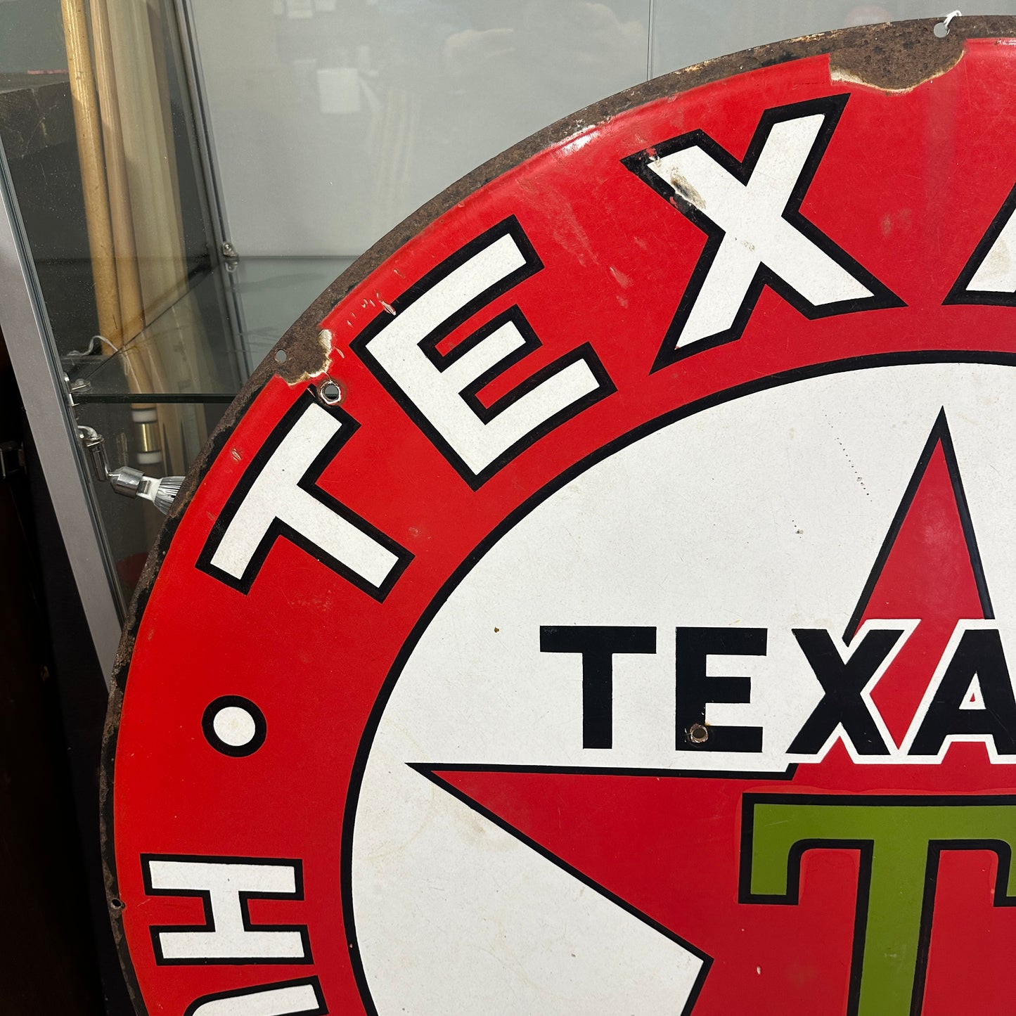 TEXACO ENAMEL SIGN - #9022