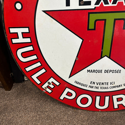 TEXACO ENAMEL SIGN - #9022