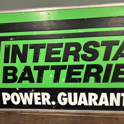 VINTERSTATE BATTERIES TIN SIGN - #9013