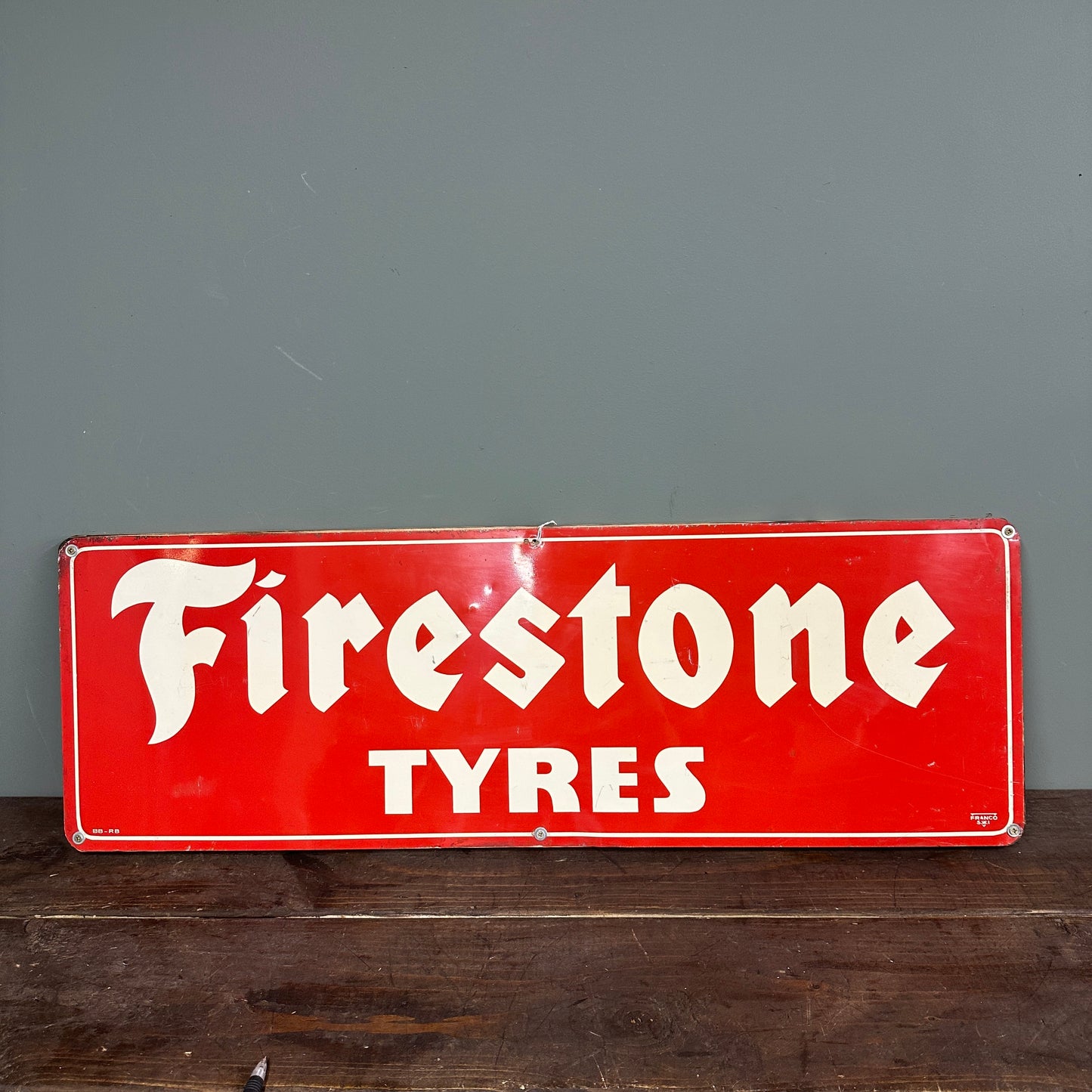 FIRESTONE TYRES TIN SIGN - #9010