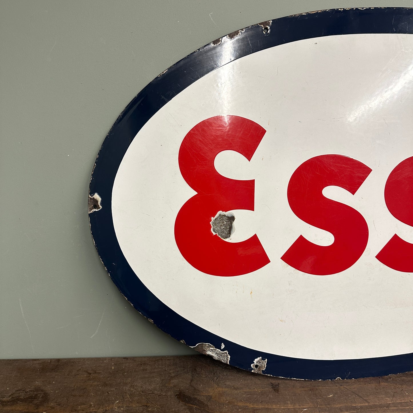 ESSO ENAMEL SIGN - #9015