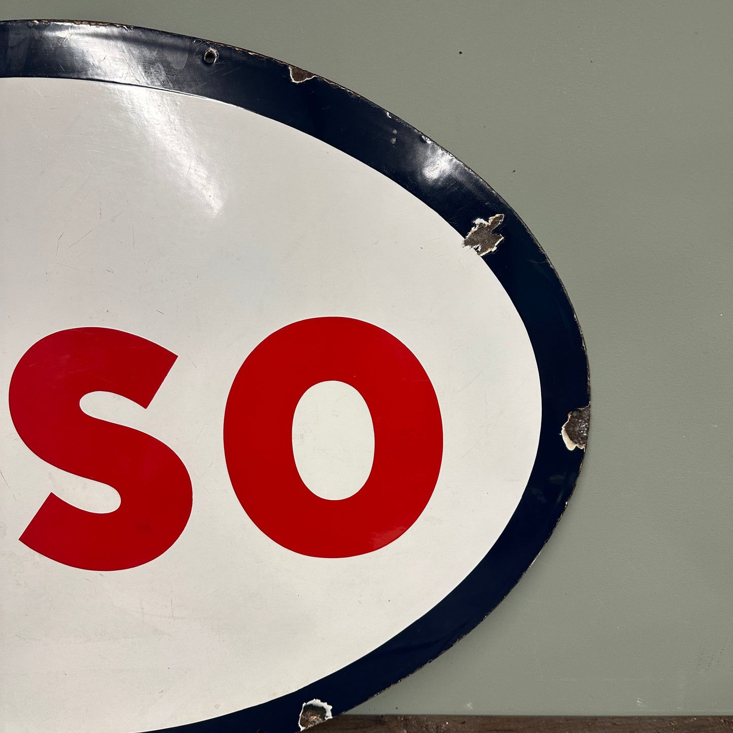 ESSO ENAMEL SIGN - #9015