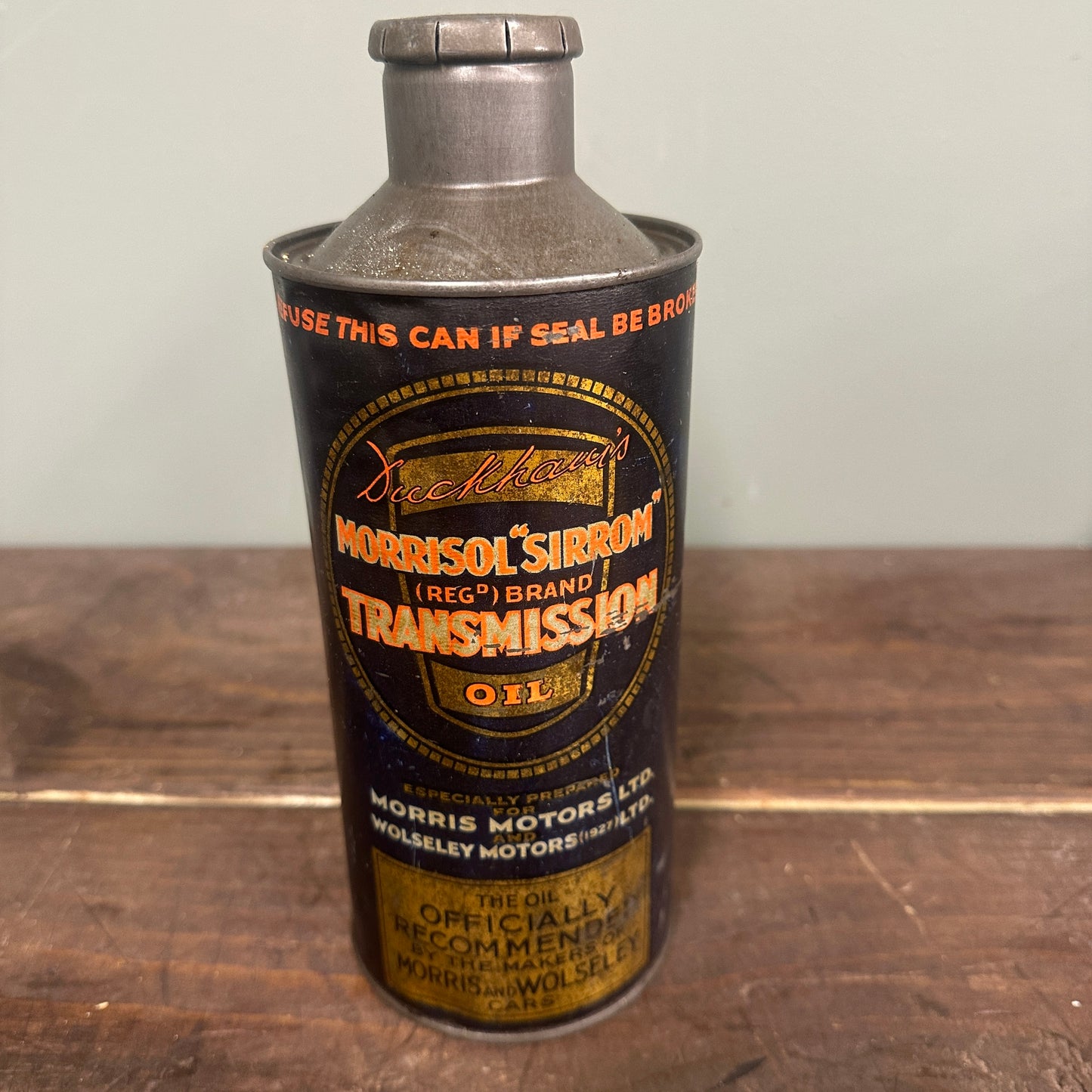 MORRIS0L OIL CAN - #9035