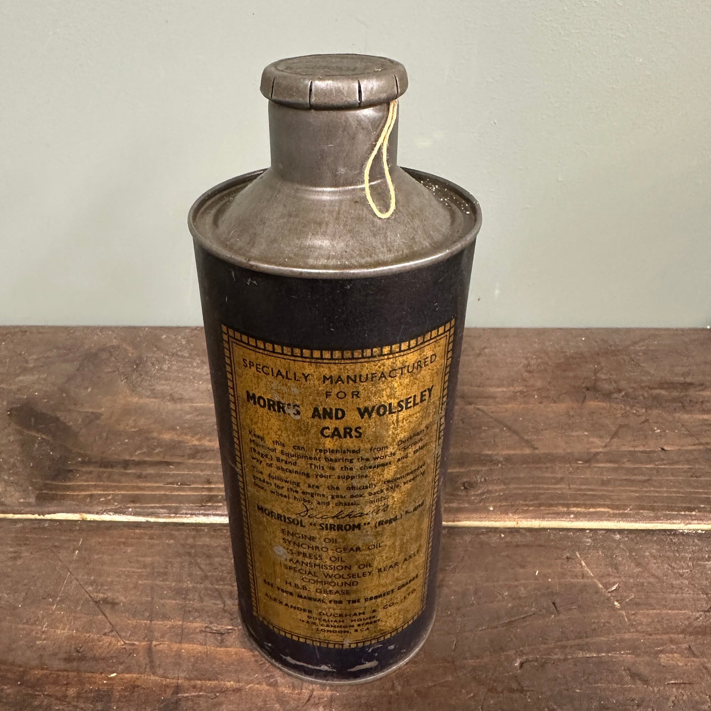 MORRIS0L OIL CAN - #9035