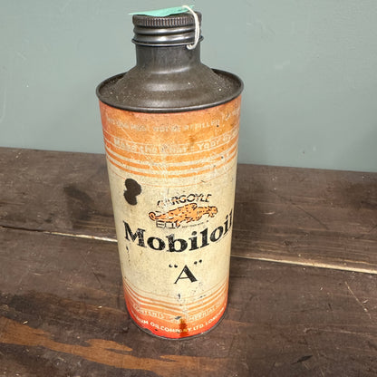 MOBILOIL OIL CAN - #9036