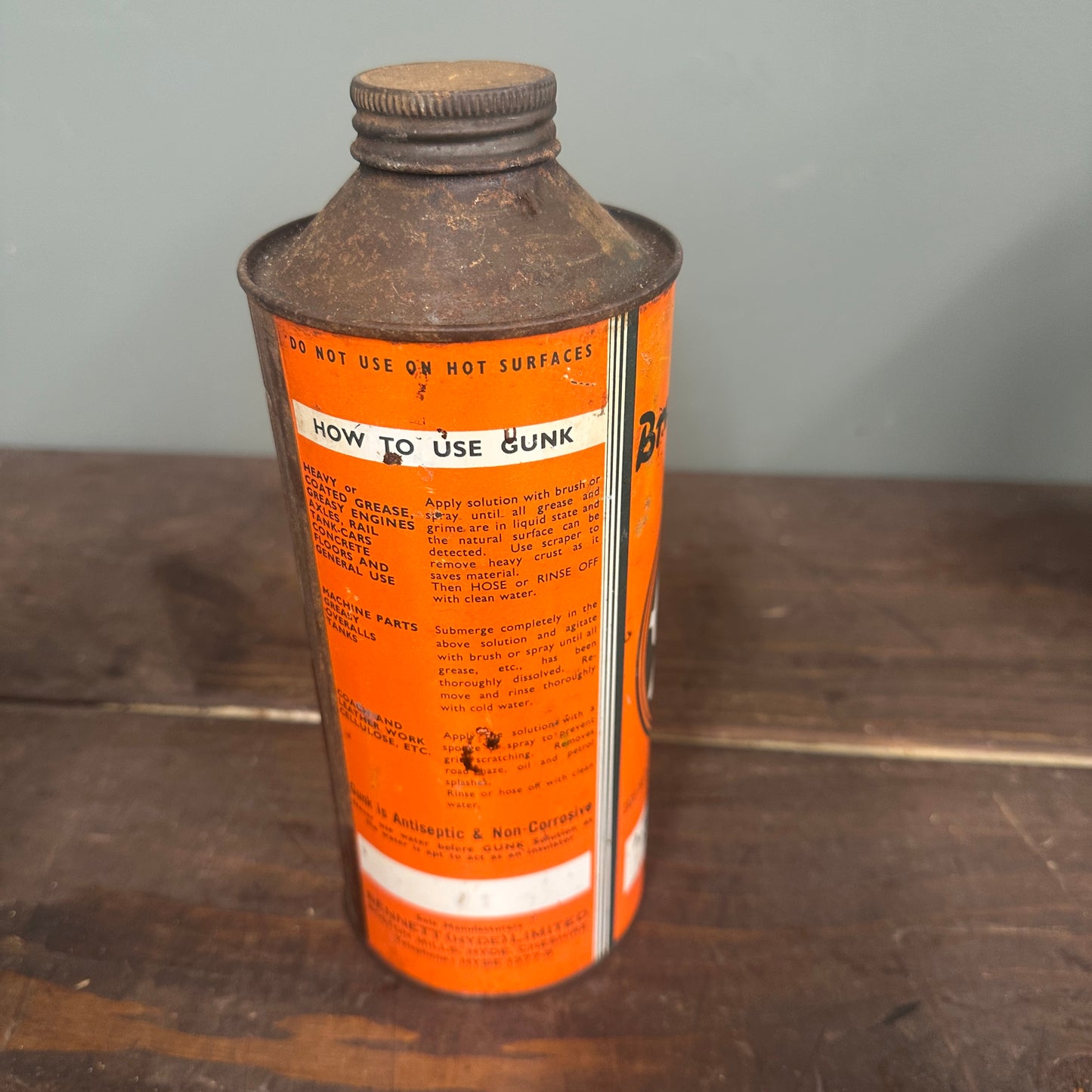 GUNK OIL CAN - #9037