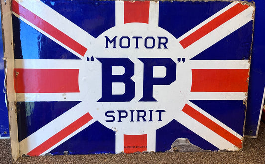 BP ENAMEL SIGN #9264