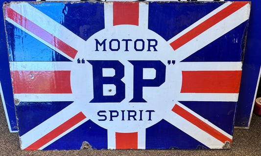 BP ENAMEL SIGN #9264