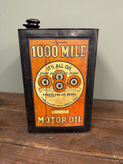 1000 MILE PETROL CAN #9334