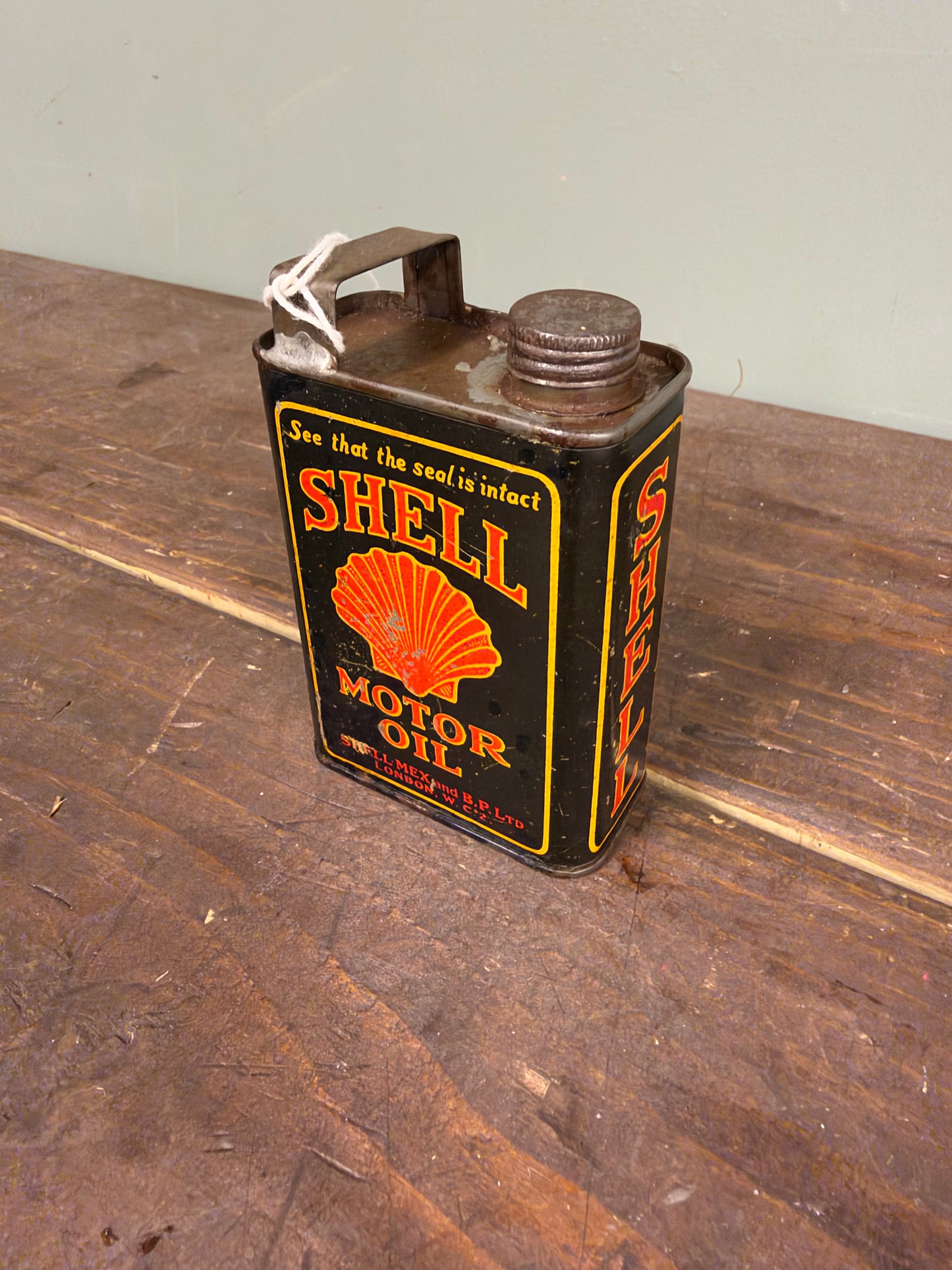 SHELL MOTOR OIL CAN  #9350