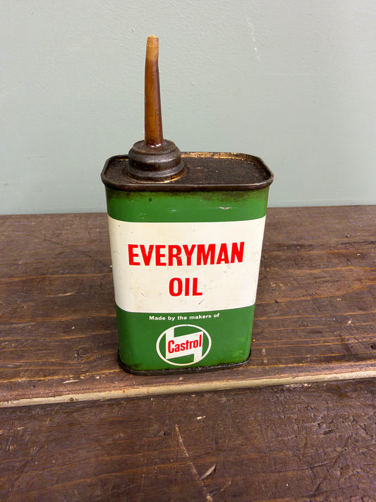 CASTROL OIL TIN  #9358