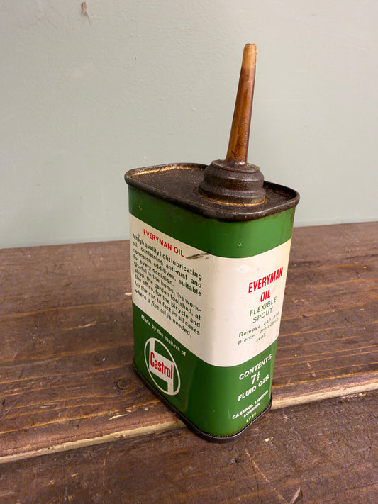 CASTROL OIL TIN  #9358