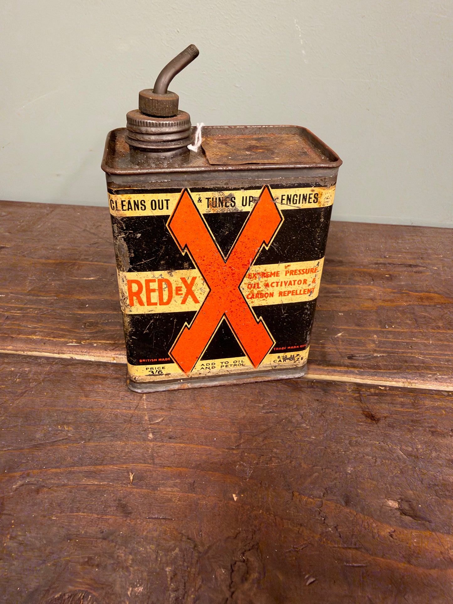 REDEX OIL TIN  #9362