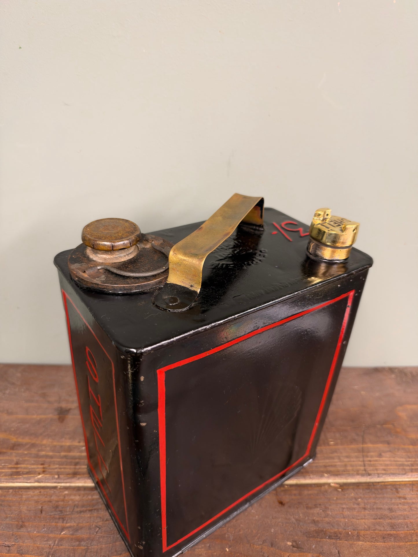 SHELL PETROL CAN #9368