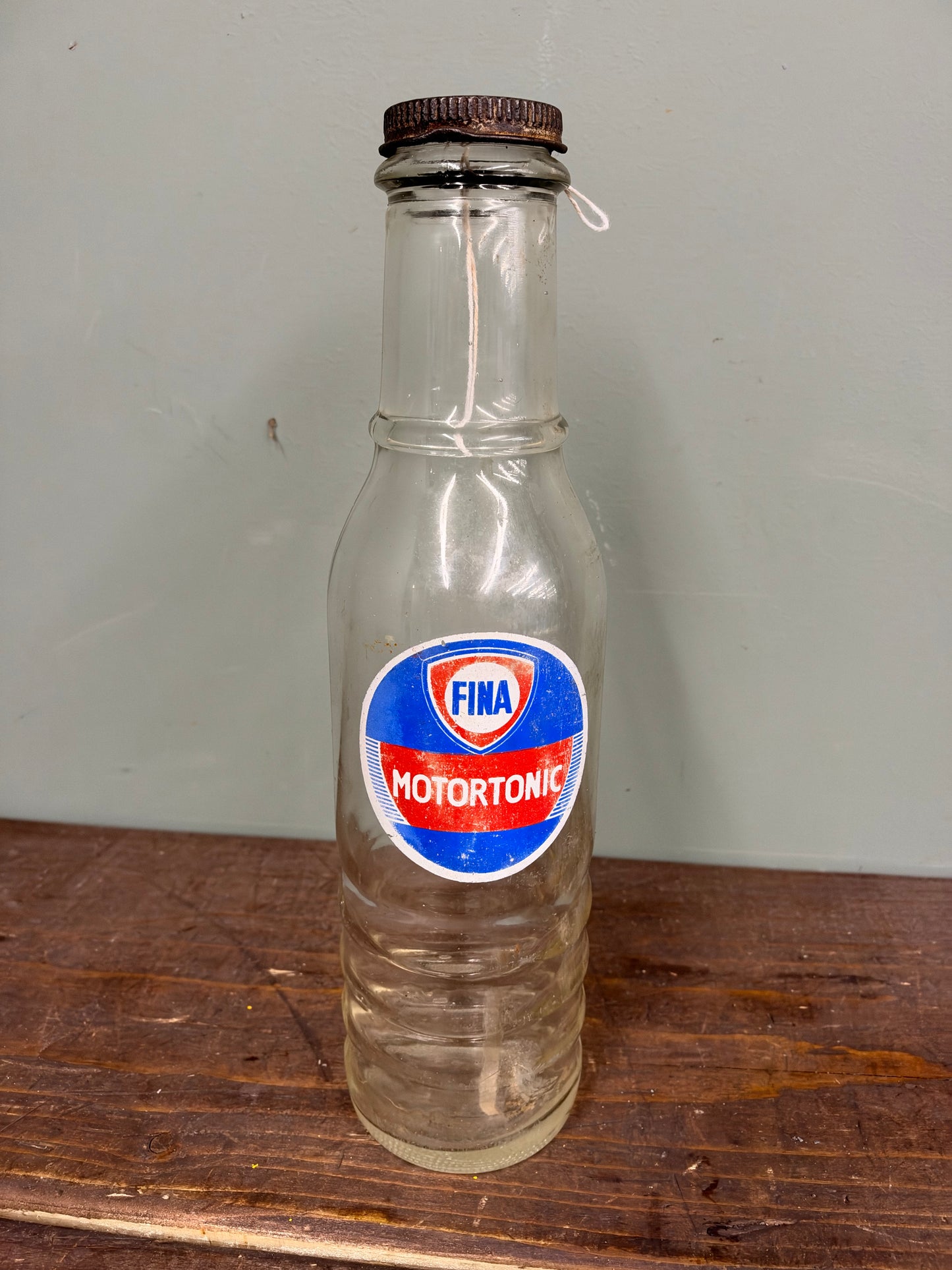FINA MOTOR OIL BOTTLE #9374