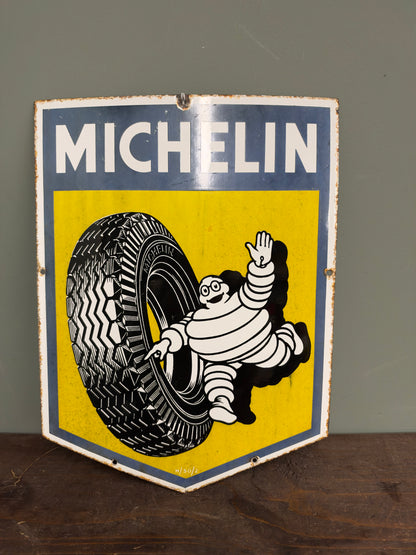 MICHELIN  ENAMEL SIGN #9377