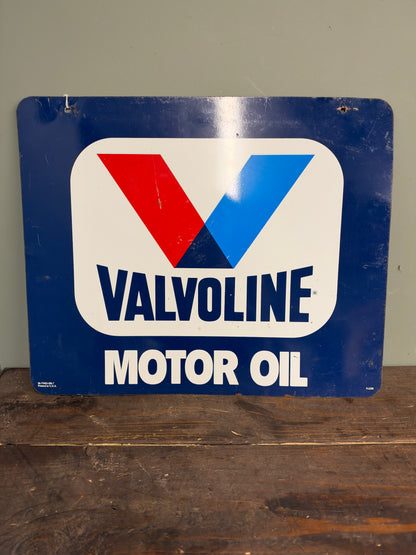 VALVOLINE TIN SIGN #9378
