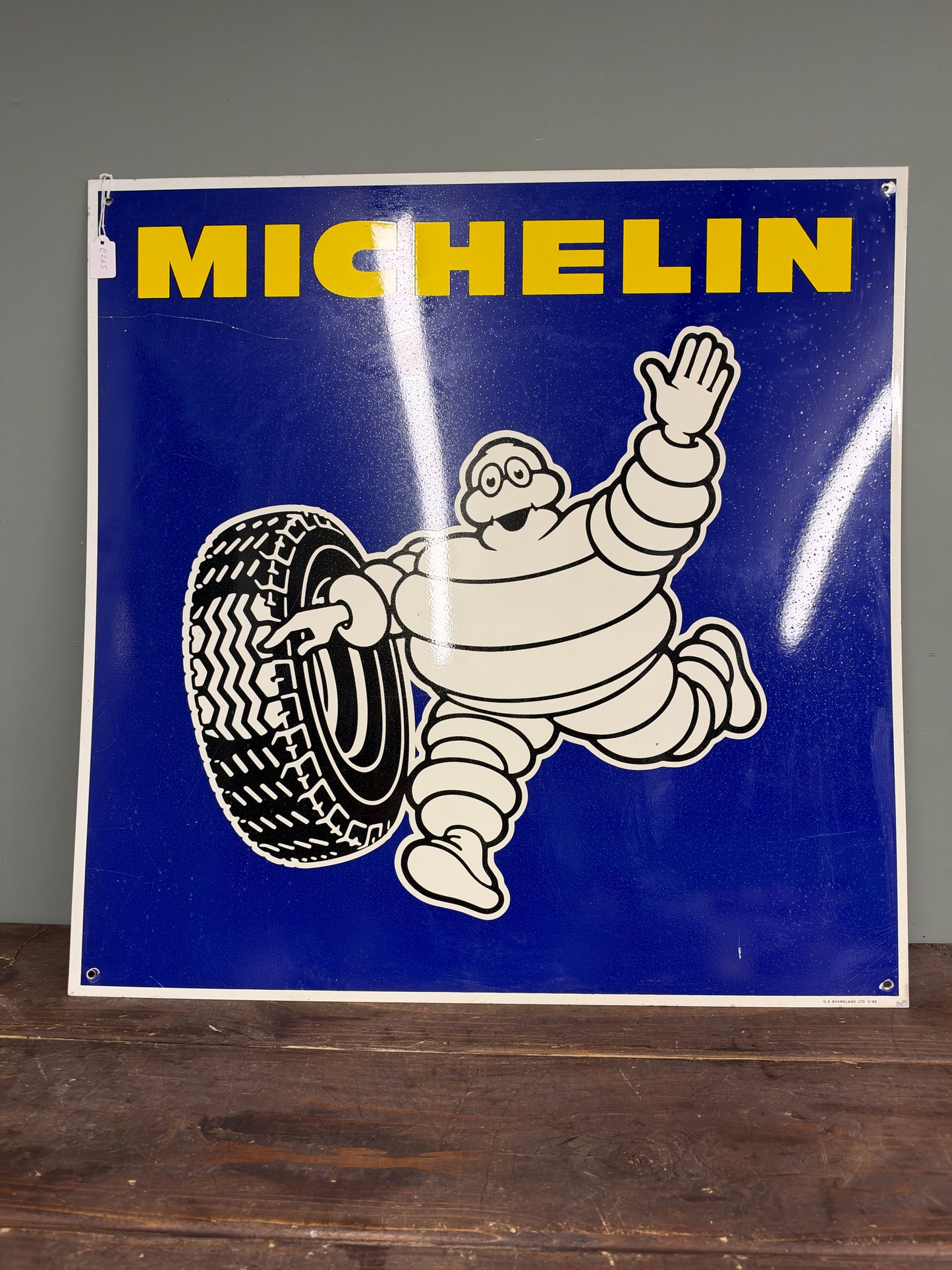 MICHELIN TIN SIGN #9383