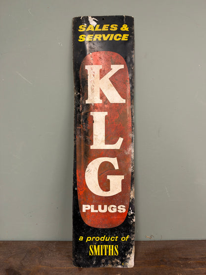 KLG TIN SIGN #9391