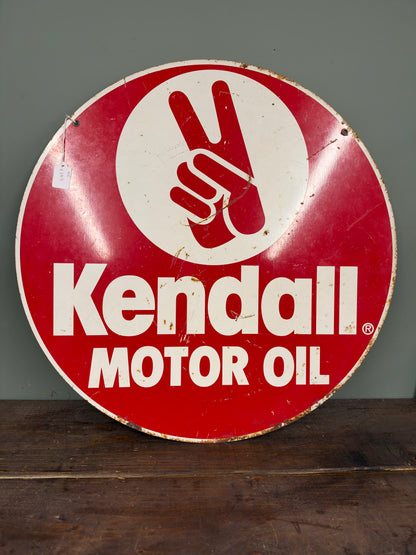KENDALL ENAMEL SIGN #9380