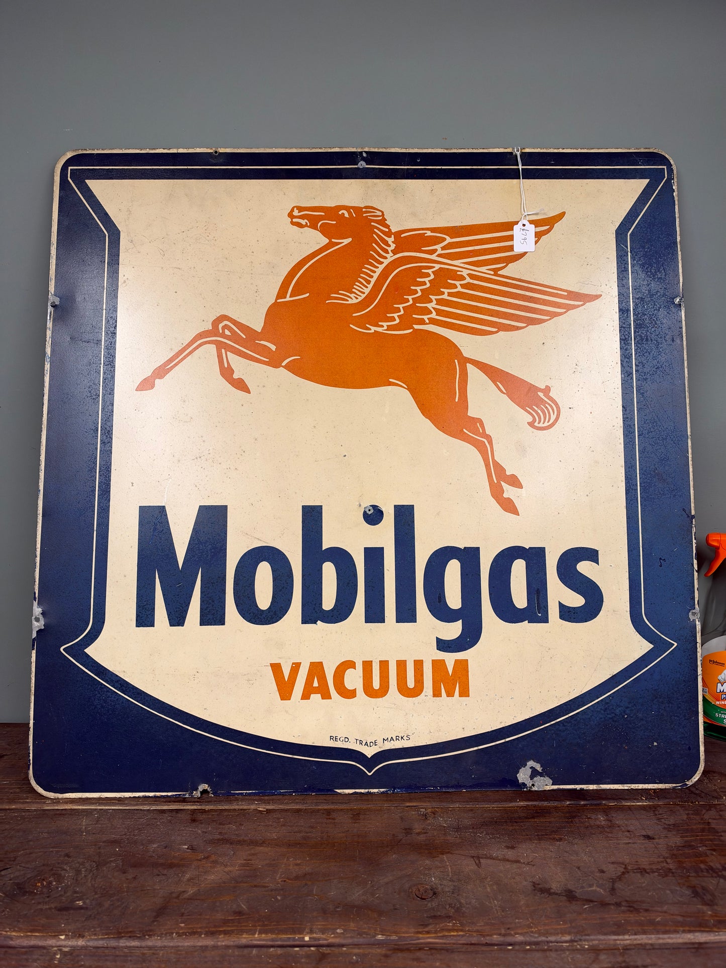 MOBILGAS TIN SIGN #9393