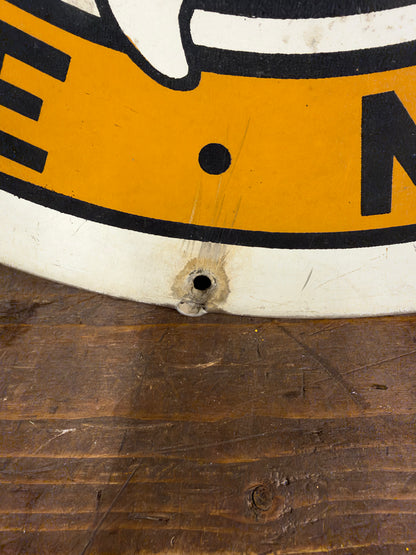 NATIONAL BENZOLE TIN SIGN #9396