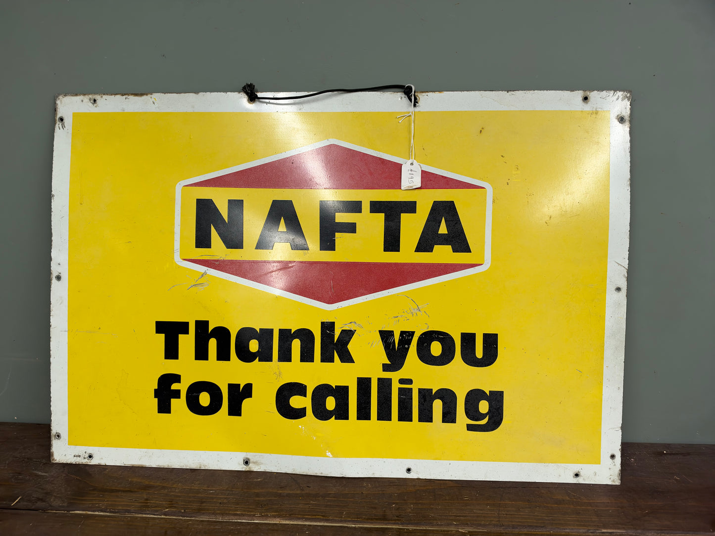 NAFTA TIN SIGN #9403