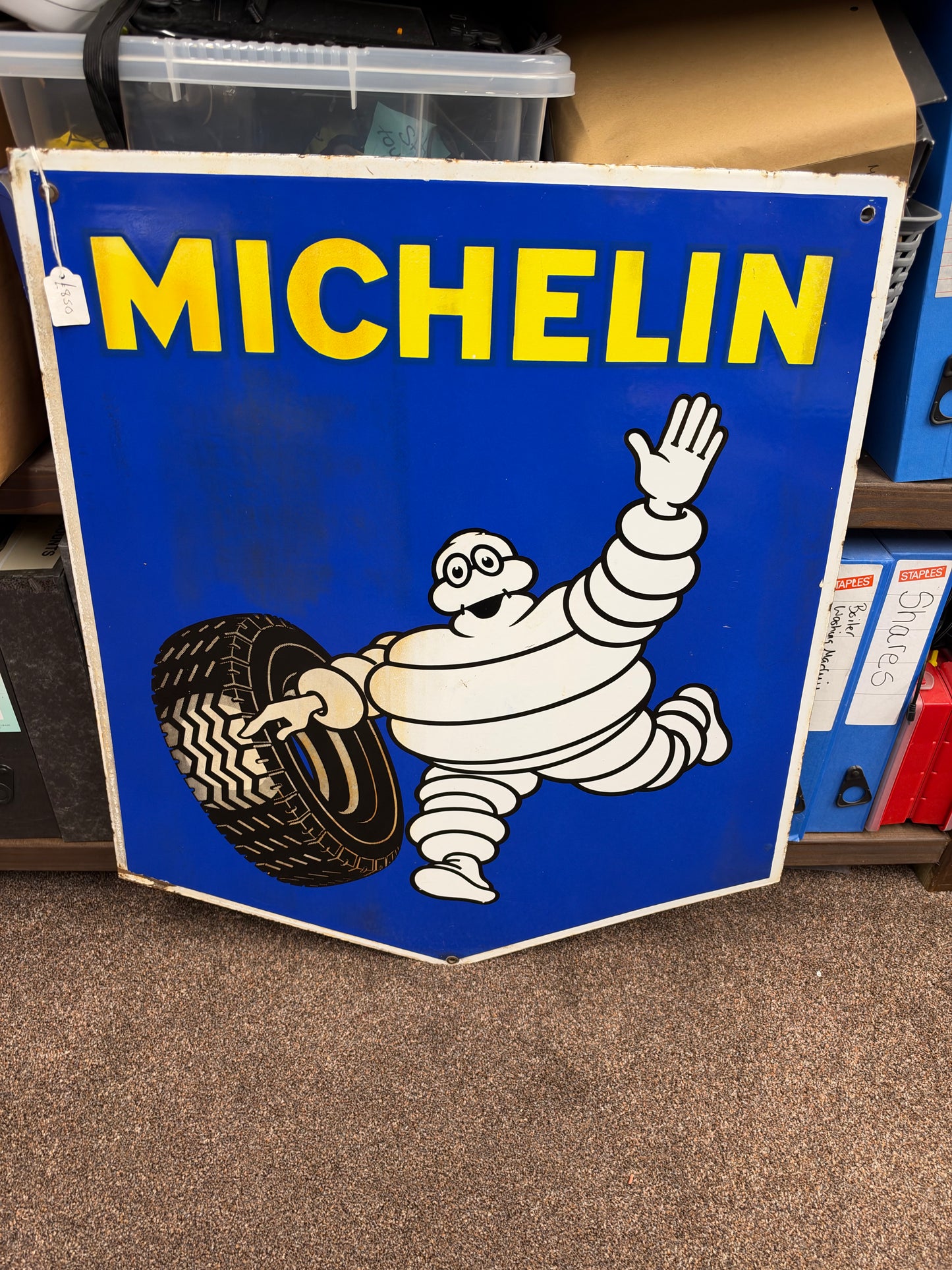 MICHELIN ENAMEL SIGN #9404