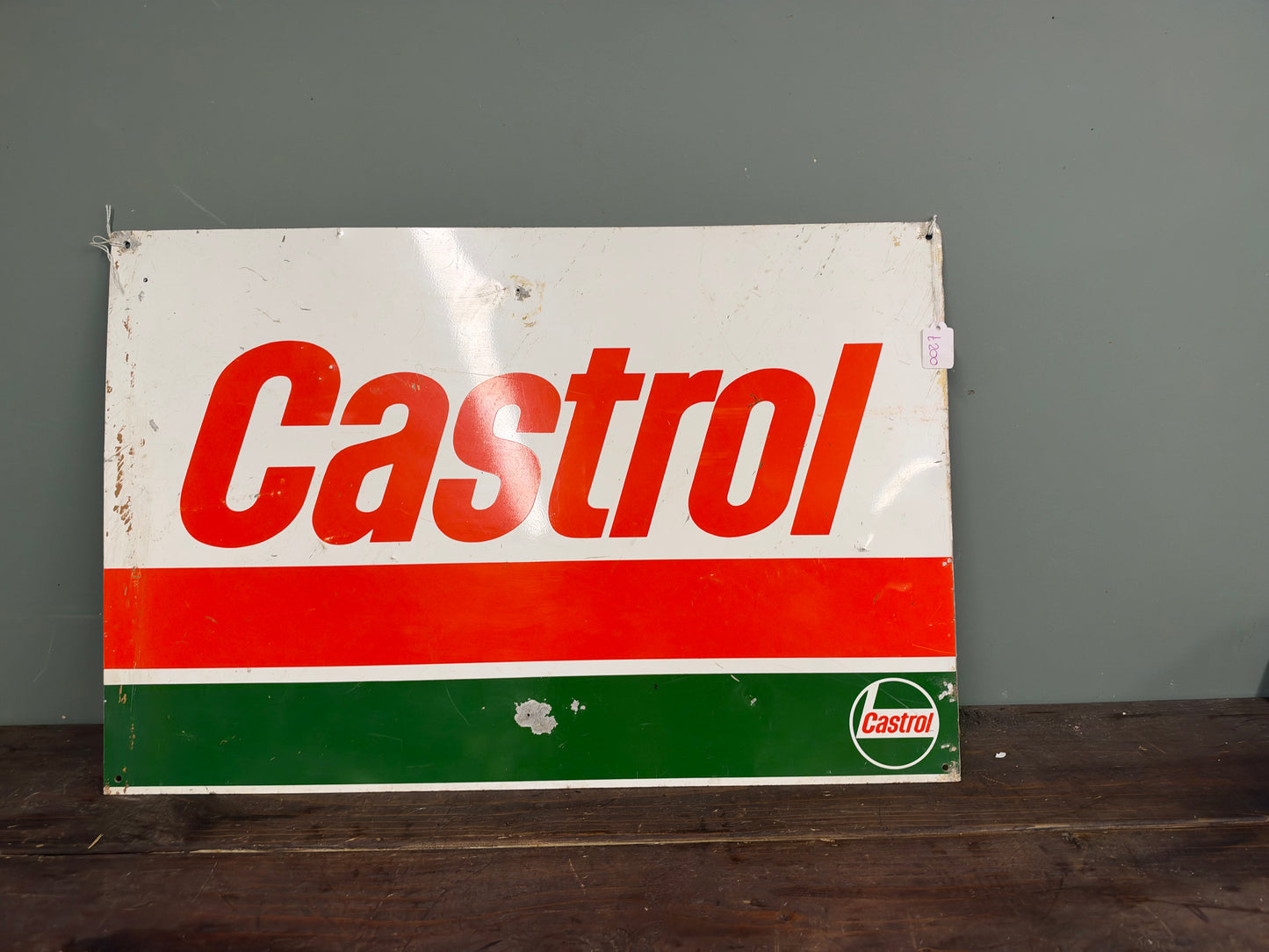 CASTROL TIN  SIGN #9405