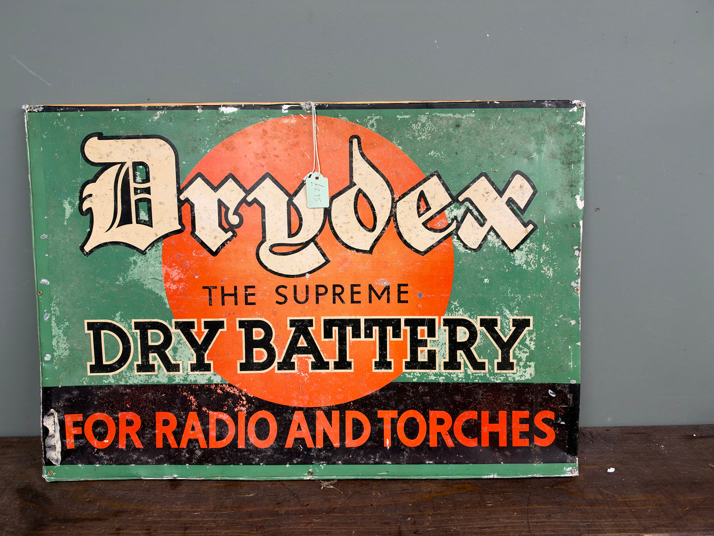 DRYDEX TIN SIGN #9410