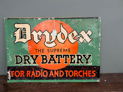 DRYDEX TIN SIGN #9410