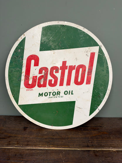 CASTROL TIN SIGN #9412