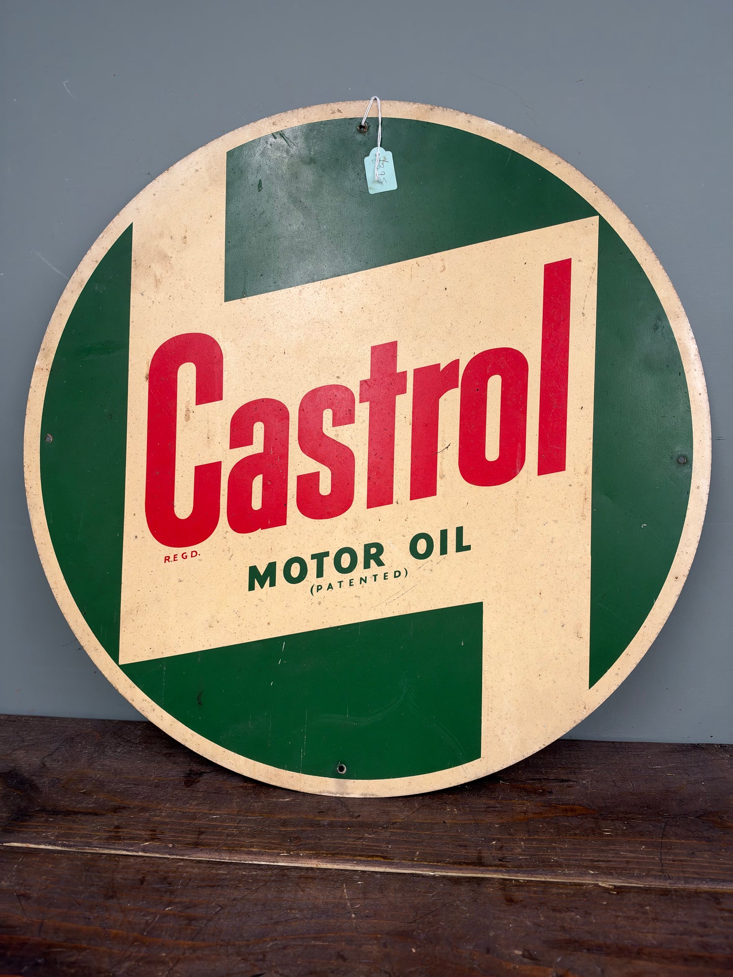 CASTROL TIN SIGN #9419